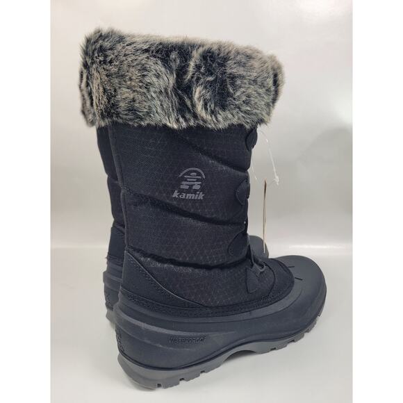 Kamik Women's Momentum L2 Waterproof Winter Boots Black Size 8 - Picture 12 of 14